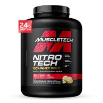 Proteína em pó MuscleTech Nitro-Tech Whey Gold 2,27 kg de baunilha Proteína em pó MuscleTech Nitro-Tech Whey Gold 2,27 kg de baunilha