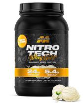 Proteína em pó MuscleTech Nitro-Tech Whey Gold 907g de baunilha