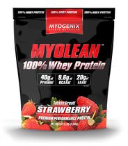 Proteína em pó Myogenix Myolean 2,3 kg 40g Proteína de morango