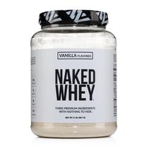 Proteína em pó NAKED Whey, sabor baunilha, 2 kg - 24 porções Proteína em pó NAKED Whey, sabor baunilha, 2 kg - 24 porções