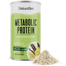 Proteína em pó NaturalSlim Metabolic Whey Baunilha 500g