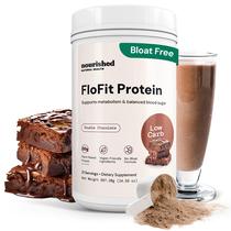 Proteína em Pó Nourished FloFit Vegana Low Carb Chocolate Proteína em Pó Nourished FloFit Vegana Low Carb Chocolate
