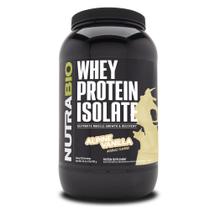 Proteína em pó NutraBio 100% isolada de proteína de soro de leite 2 kg