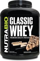 Proteína em pó NutraBio Classic Whey Chocolate Amendoim 2,27 kg