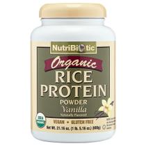 Proteína em pó NutriBiotic Arroz Sabor Baunilha 680g