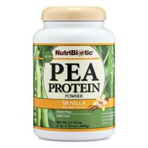 Proteína em pó NutriBiotic Pea Protein Vanilla 620ml