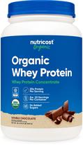 Proteína em pó Nutricost Organic Whey Double Chocolate 2 kg