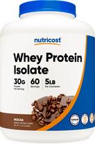 Proteína em pó Nutricost Whey Protein Isolate Mocha 2,27 kg