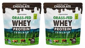 Proteína em pó Opportunites Chocolate alimentado com capim 2,27 kg Proteína em pó Opportunites Chocolate alimentado com capim 2,27 kg
