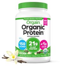 Proteína em pó, orgânica, vegana, baunilha 920g