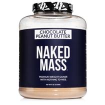 Proteína em pó para ganho de peso NAKED Chocolate Peanut 3,63 kg Proteína em pó para ganho de peso NAKED Chocolate Peanut 3,63 kg