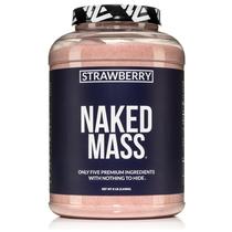 Proteína em pó para ganho de peso NAKED Strawberry Mass 3,63 kg Proteína em pó para ganho de peso NAKED Strawberry Mass 3,63 kg