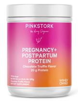 Proteína em pó Pink Stork Gravidez pós-parto 20g de chocolate Proteína em pó Pink Stork Gravidez pós-parto 20g de chocolate