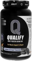 Proteína em pó Qualify Whey Cookies & Cream 780g 25g de proteína