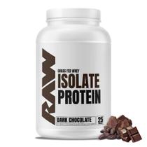 Proteína em Pó RAW Whey Isolate - Chocolate Amargo - 1,02 kg Proteína em Pó RAW Whey Isolate - Chocolate Amargo - 1,02 kg