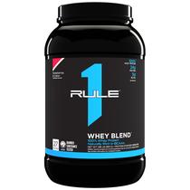 Proteína em pó Rule 1 Proteína de soro de leite 24g de morangos e creme Proteína em pó Rule 1 Proteína de soro de leite 24g de morangos e creme