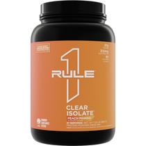 Proteína em pó Rule 1 Proteins Clear Isolate 20 g de pêssego e manga Proteína em pó Rule 1 Proteins Clear Isolate 20 g de pêssego e manga