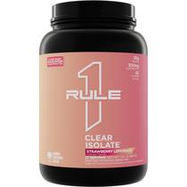 Proteína em pó Rule 1 Proteins Clear Isolate 20g de morango Proteína em pó Rule 1 Proteins Clear Isolate 20g de morango