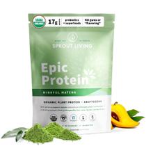 Proteína em pó Sprout Living Epic Protein Mindful Matcha 500g