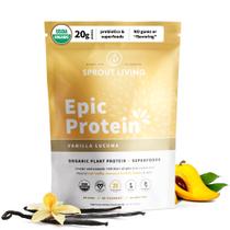 Proteína em pó Sprout Living Epic Protein Vanilla Lucuma 454g