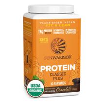 Proteína em pó Sunwarrior Clean Vegan Chocolate 30 porções