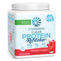Proteína em pó Sunwarrior Clear Watermelon Sabor 420g