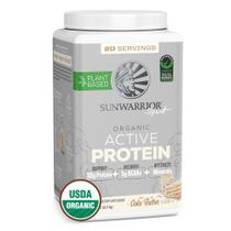 Proteína em pó Sunwarrior Organic Plant Based 20 porções