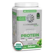 Proteína em pó Sunwarrior Organic Plant Based 20 porções