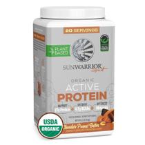 Proteína em pó Sunwarrior Organic Plant Based Chocolate PB