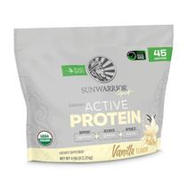 Proteína em pó Sunwarrior Organic Plant Based Vanilla 45 Serv