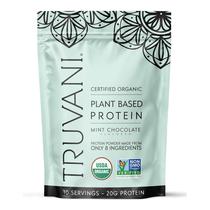 Proteína em pó Truvani Vegan Pea Mint Chocolate 200g
