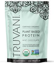 Proteína em pó Truvani Vegan Pea Mint Chocolate 400g