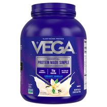 Proteína em pó Vega Made Simple Vanilla 1,8 kg 70 porções Proteína em pó Vega Made Simple Vanilla 1,8 kg 70 porções