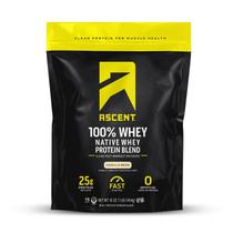 Proteína em pó Whey Protein Ascent Baunilha 454 g Isolado BCAA