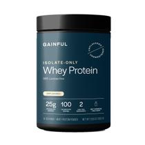 Proteína Isolada de Soro de Leite em Pó Gainful 25g de proteína limpa Proteína Isolada de Soro de Leite em Pó Gainful 25g de proteína limpa