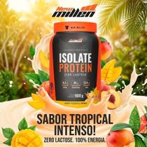 Proteina Isolada New Millen Zero Lactose 26g dose Pote 900g - Proteina Isolada New Millen Zero Lactose 26g dose Pote 900g -
