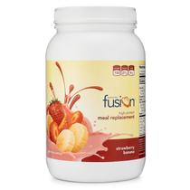 Proteína substituta de refeição em pó, fusão bariátrica, morango e banana Proteína substituta de refeição em pó, fusão bariátrica, morango e banana