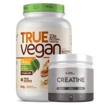 Proteina Vegana Banoffee Crispy 837g Creatina - True Source