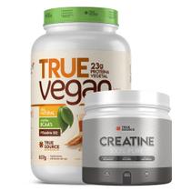 Proteina Vegana Doce de Leite 837g Creatina - True Source Proteina Vegana Doce de Leite 837g Creatina - True Source