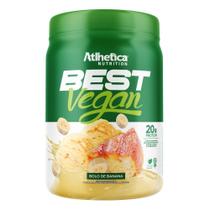 Proteina Vegana Whey Best Vegan Bolo Banana 500G - Atlhetica Proteina Vegana Whey Best Vegan Bolo Banana 500G - Atlhetica