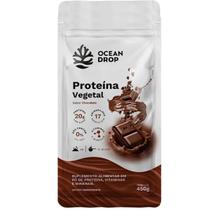 Proteína Vegetal De Ervilha E Amendôa 450g Vegana Alto Teor de Proteína e Aminoácidos Diversos Sabores Ocean Drop