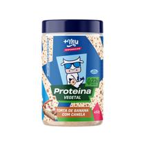 Proteína Vegetal Mais Mu Performance Torta de Banana com Canela Pote 450g
