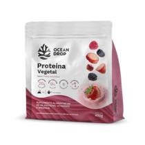 Proteina vegetal ocean drop 450g - frutas vermelhas