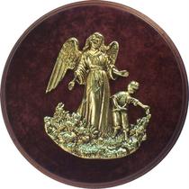 Proteja e Abençoe seu Filho com o Encantador Quadro ANJO DA GUARDA MENINO em Latão Artesanal Reciclado Proteja e Abençoe seu Filho com o Encantador Quadro ANJO DA GUARDA MENINO em Latão Artesanal Reciclado