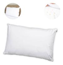 Proteja seu Conforto Capa Protetora Impermeável e Antialérgica para Travesseiro 50x70 Branco