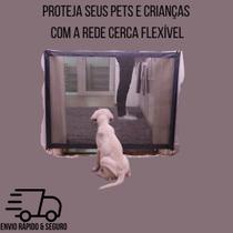 Proteja seus pets e crianças com a Rede Cerca Flexível