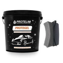 Protelim Protegel 3,1l Super Silicone Em Gel Alto Rendimento + Brinde Aplicador Pretinho