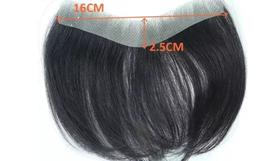 Prótese Capilar Frontal Masculina Mini - Prótese Entradas 2,5cm x15 cm Prótese Capilar Frontal Masculina Mini - Prótese Entradas 2,5cm x15 cm