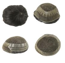 Prótese Capilar Híbrida Mod. André Com Nó 20X25 D= 115%