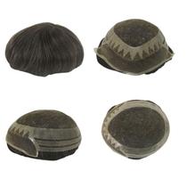 Prótese Capilar Híbrida Mod. André Com Nó 20X25 D= 115%